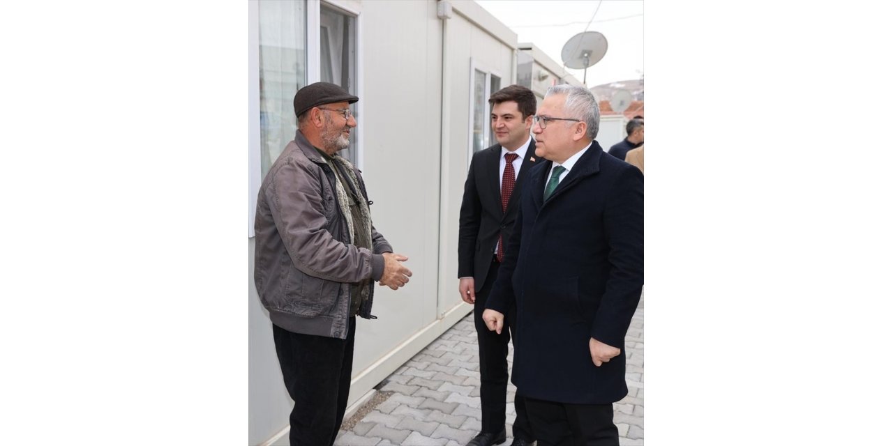 Sivas Valisi Şimşek, Malatya'nın Doğanşehir ilçesini ziyaret etti