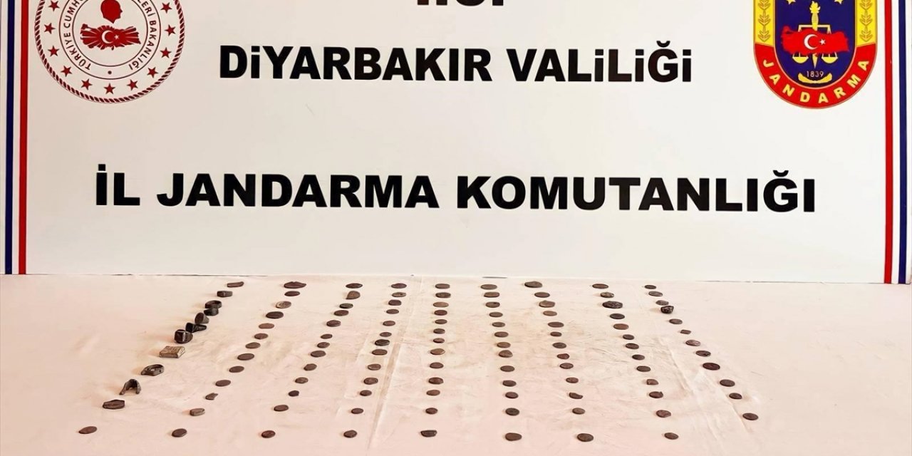 Diyarbakır'da tarihi eser operasyonunda 2 şüpheli yakalandı