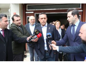 Ali Koç ve Aziz Yıldırım'dan taziye ziyareti
