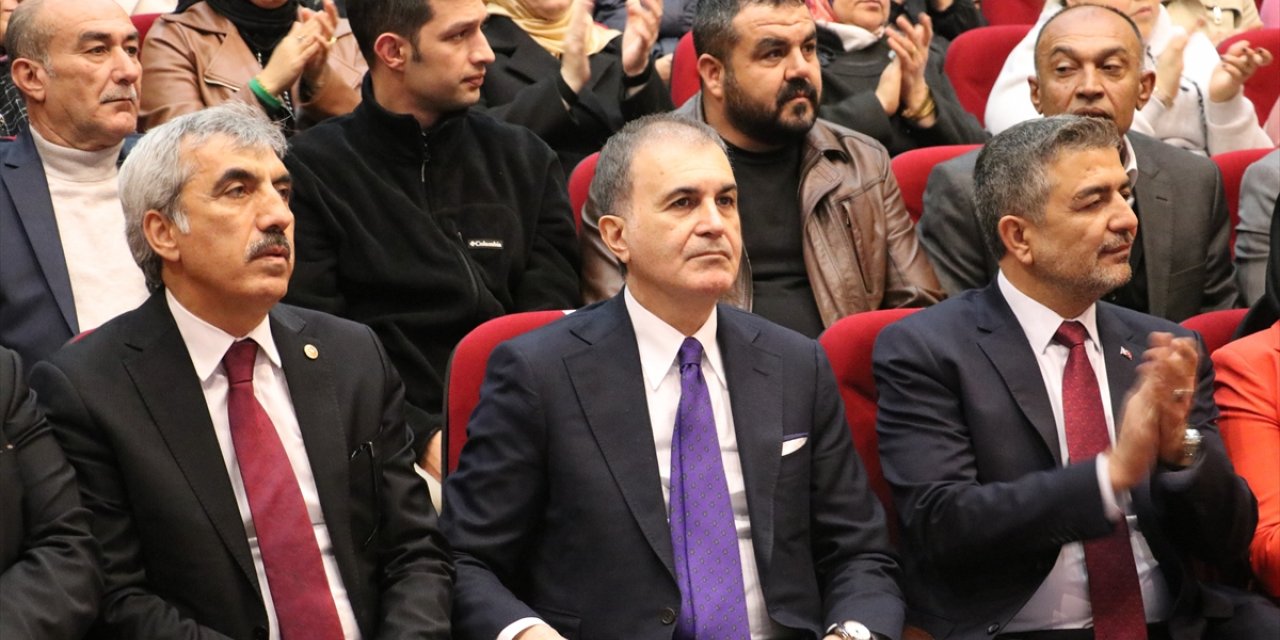 AK Parti Sözcüsü Çelik, Kilis'te ilçe belediye başkanları aday tanıtım toplantısında konuştu:
