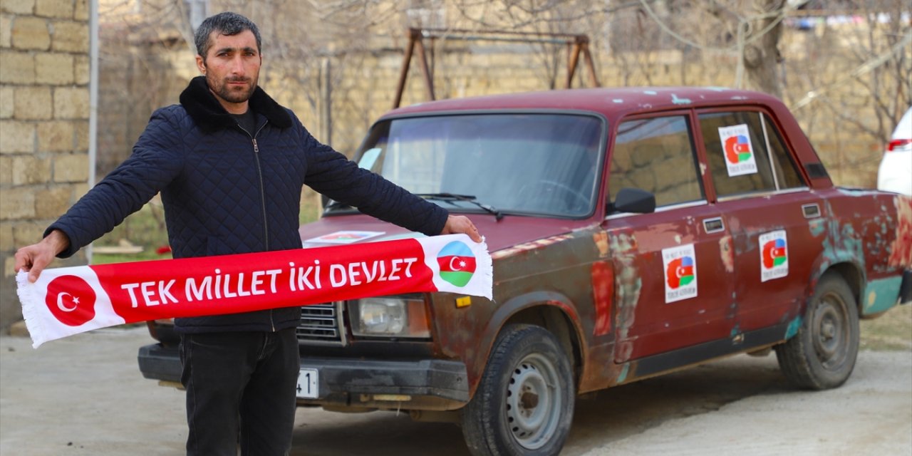 6 ŞUBAT DEPREMLERİNİN BİRİNCİ YILI - Azerbaycanlı Server Beşirli, Türkiye ile dayanışmanın simgesi haline geldi: