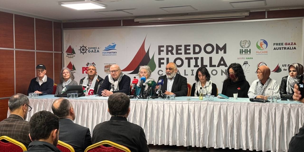 Uluslararası Özgürlük Filosu Koalisyonu Gazze'ye gemiyle yardım ulaştıracak