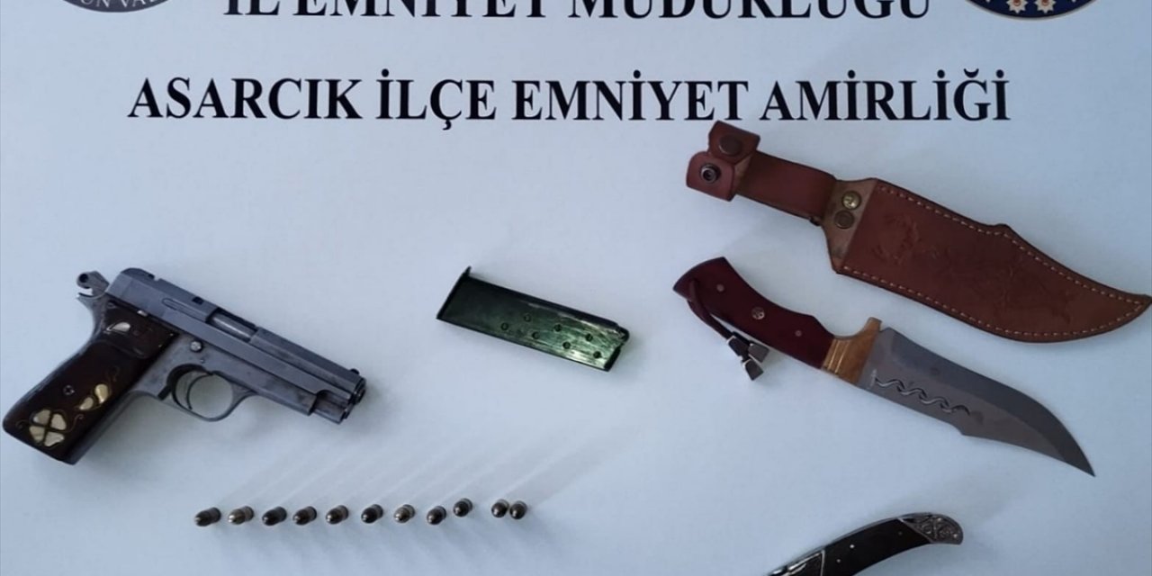 Samsun'da asayiş uygulamasında 2 kişi yakalandı
