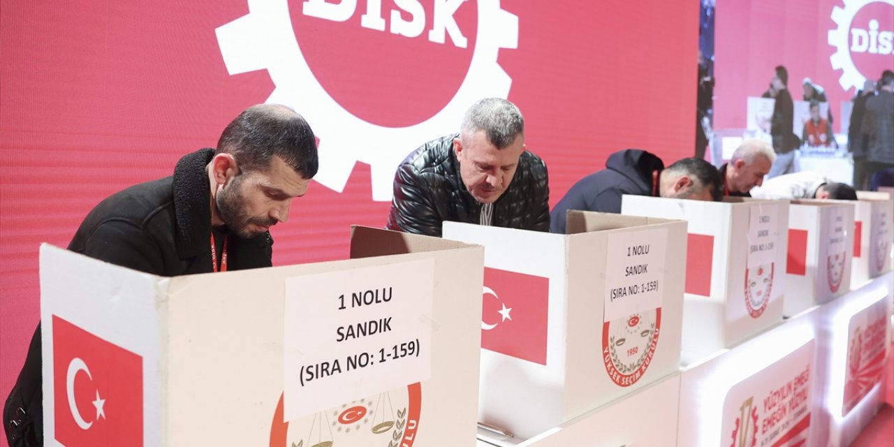 DİSK Genel Başkanlığına bir kez daha Çerkezoğlu seçildi