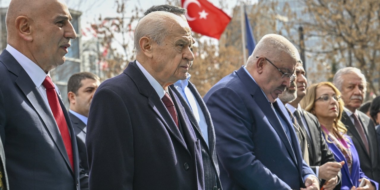 MHP Genel Başkanı Bahçeli, Seçmen İletişim Merkezinin açılışında konuştu: