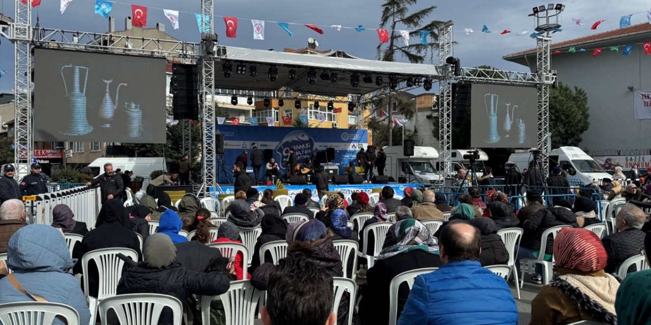 Ümraniye 9. Hamsi ve Kültür Festivali'nde 5 ton hamsi tüketildi