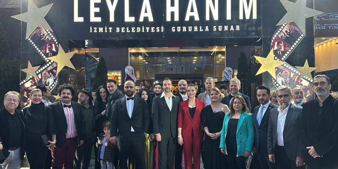 "Leyla Hanım" filminin galası Kocaeli'de yapıldı