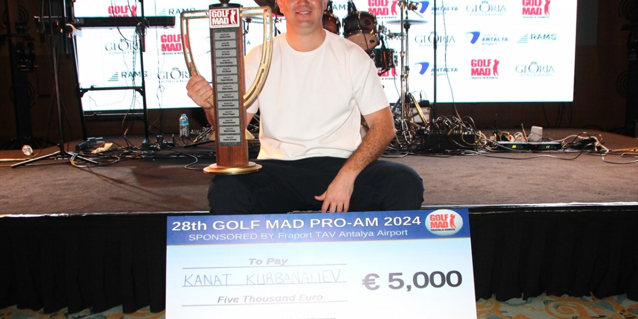 28. Golf Mad Pro-Am Golf Turnuvası, Antalya'da sona erdi