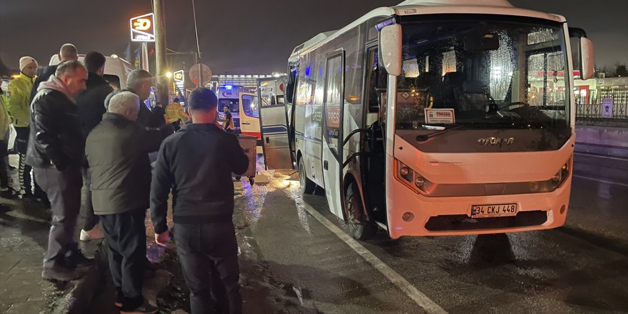 Bursa'da midibüsün elektrik direğine çarpması sonucu 10 yabancı turist yaralandı