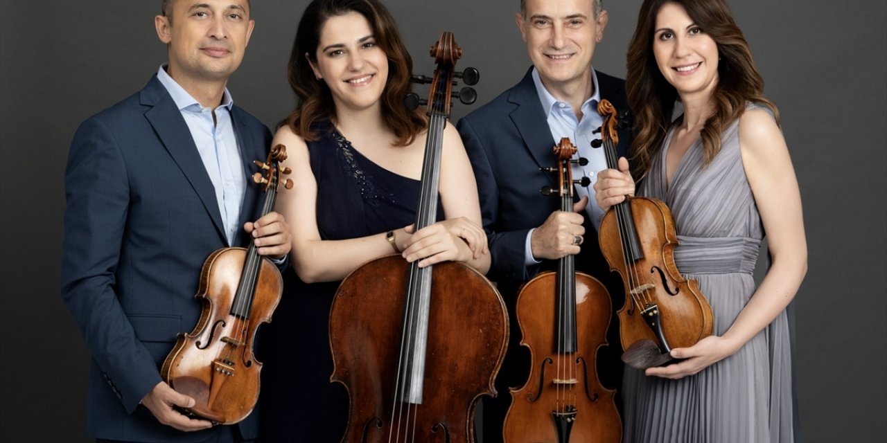 Borusan Quartet, "Dörtlülerin Dörtlüsü" konseriyle ENKA Sanat'ta