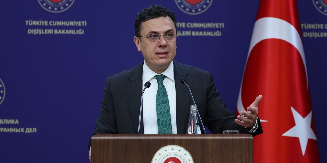 Dışişleri Bakanlığı Sözcüsü Keçeli, basın toplantısında konuştu: (1)