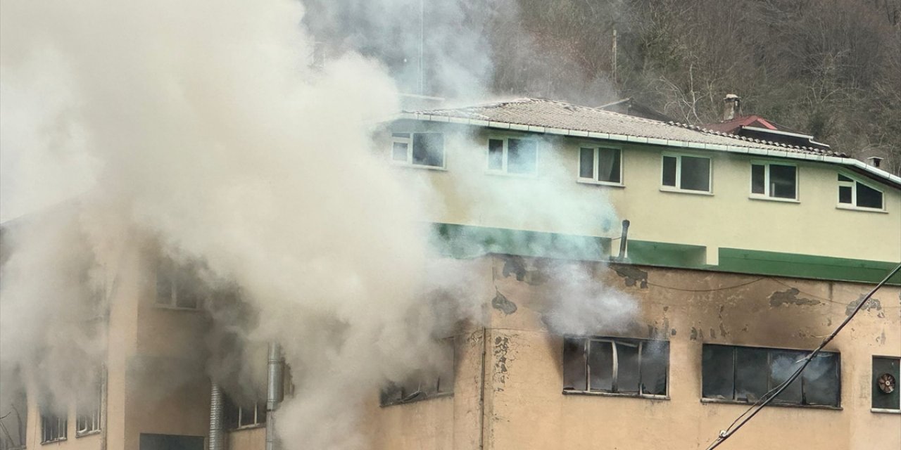 Beykoz'da kibrit fabrikasında yangın çıktı