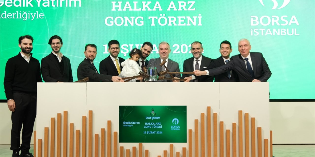 Borsa İstanbul'da gong Bor Şeker için çaldı