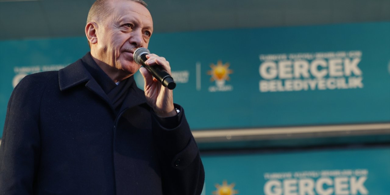 Cumhurbaşkanı ve AK Parti Genel Başkanı Erdoğan, Trabzon mitinginde konuştu: (1)