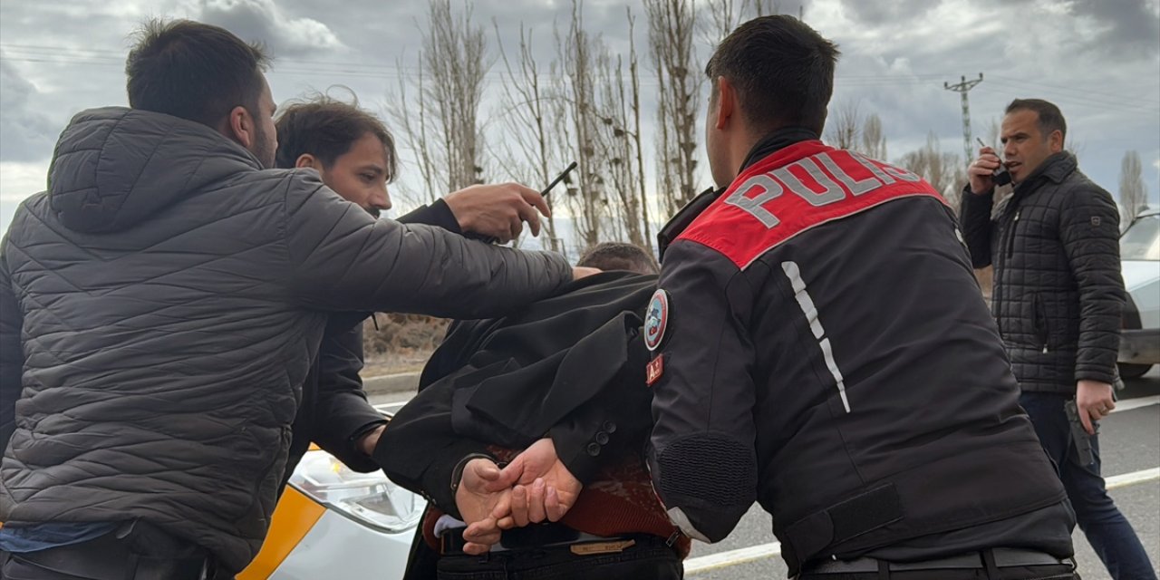 Erzurum'da cezaevinden firar eden hükümlü, eşini silahla ağır yaraladı