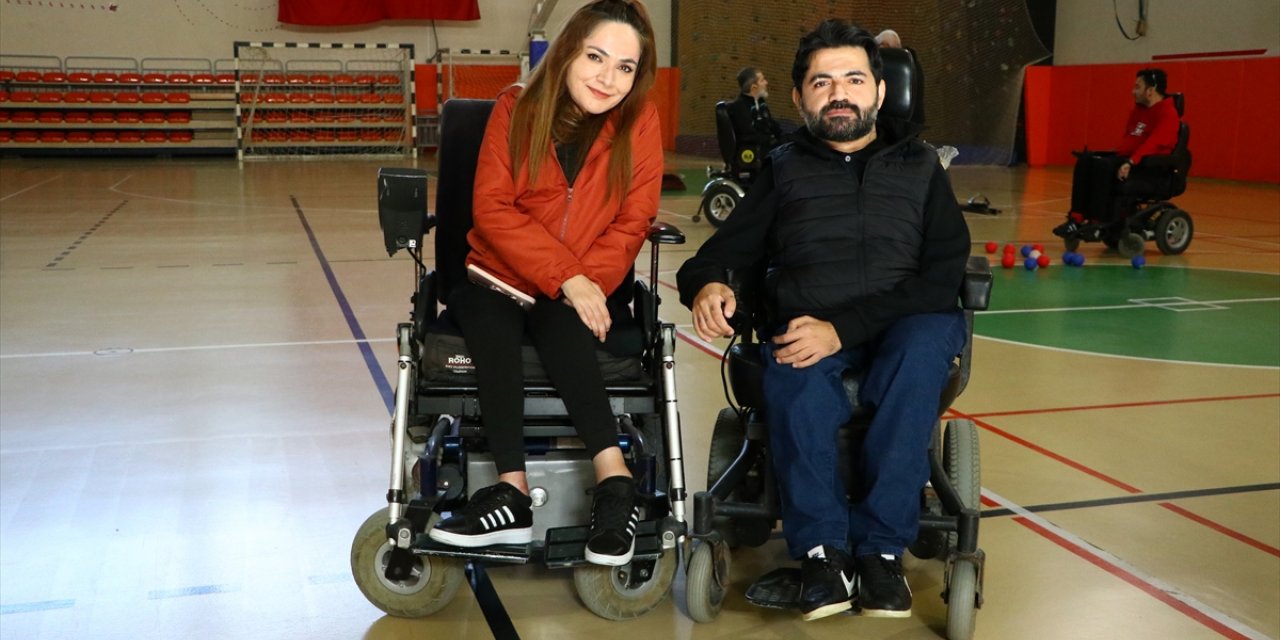 Tekirdağlı bedensel engelli kardeşler boccia milli takımda yer almak istiyor