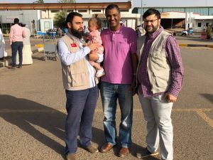 Suriye'de öksüz kalan Sudanlı bebek ülkesine döndü