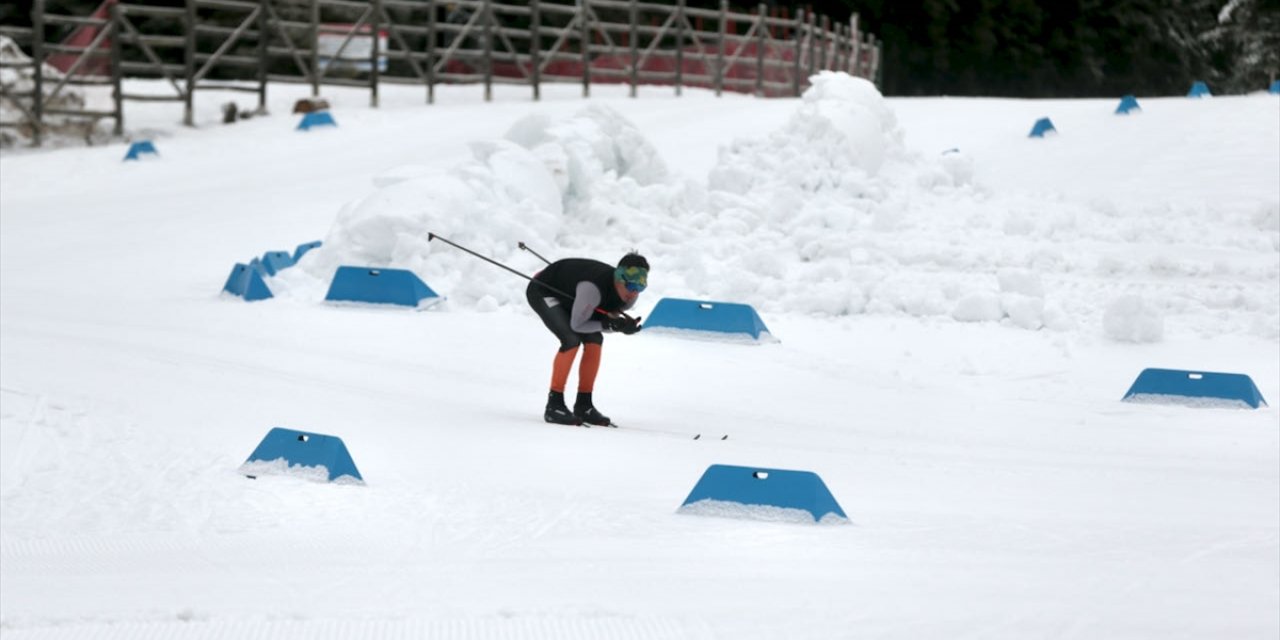 Kayaklı Koşu 2. Etap Yarışları Bolu'da başladı