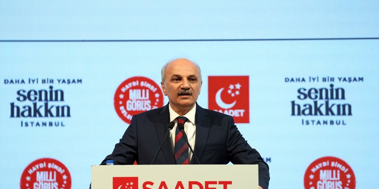 Saadet Partisi İBB Başkan adayı Aydın, medya buluşmasında projelerini anlattı: