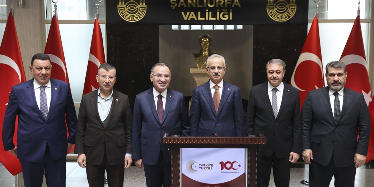 Ulaştırma ve Altyapı Bakanı Abdulkadir Uraloğlu, Şanlıurfa'da konuştu: