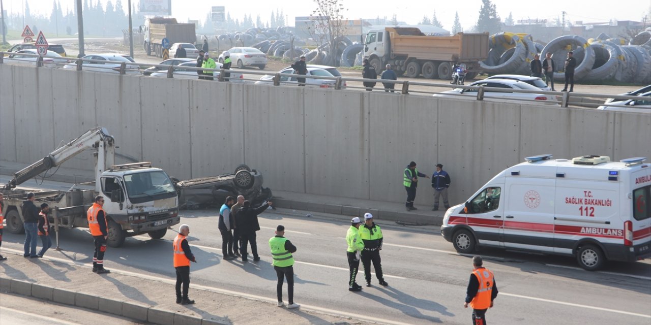 Kahramanmaraş'ta trafik kazasında 1 kişi öldü, 1 kişi yaralandı