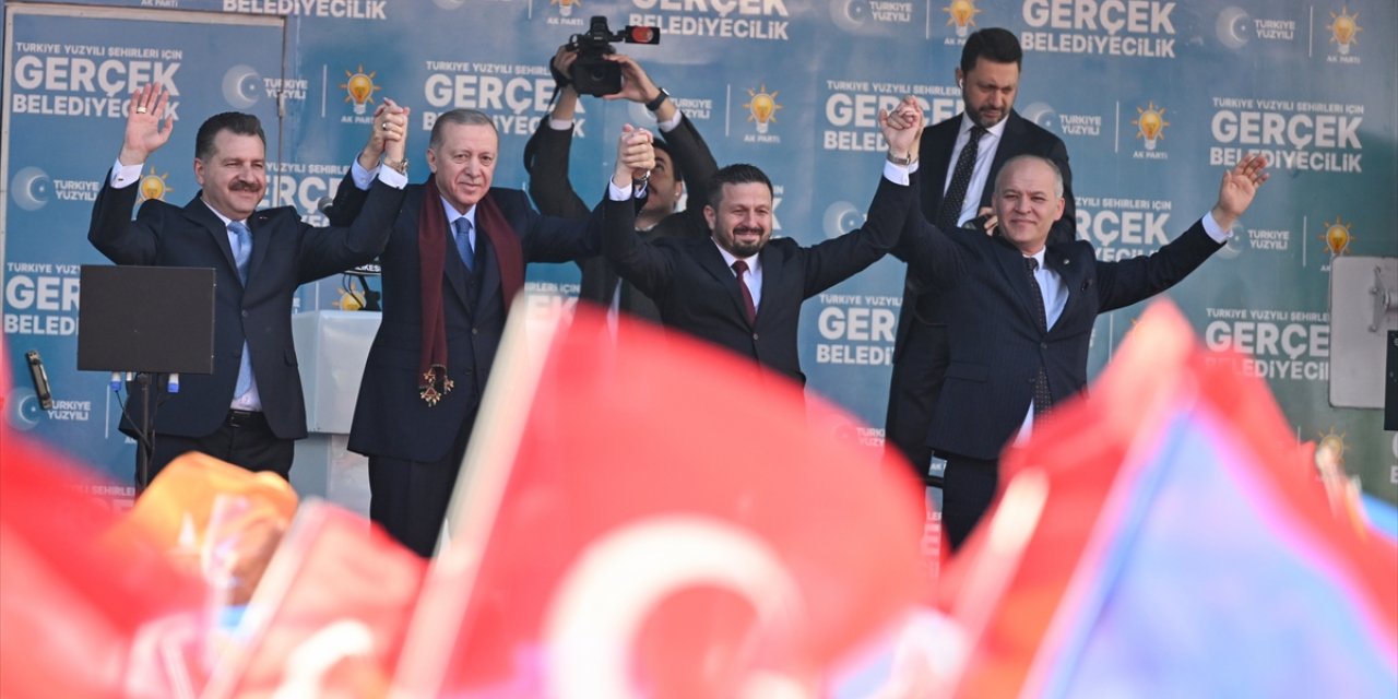 Cumhurbaşkanı ve AK Parti Genel Başkanı Erdoğan, Balıkesir mitinginde konuştu: (1)