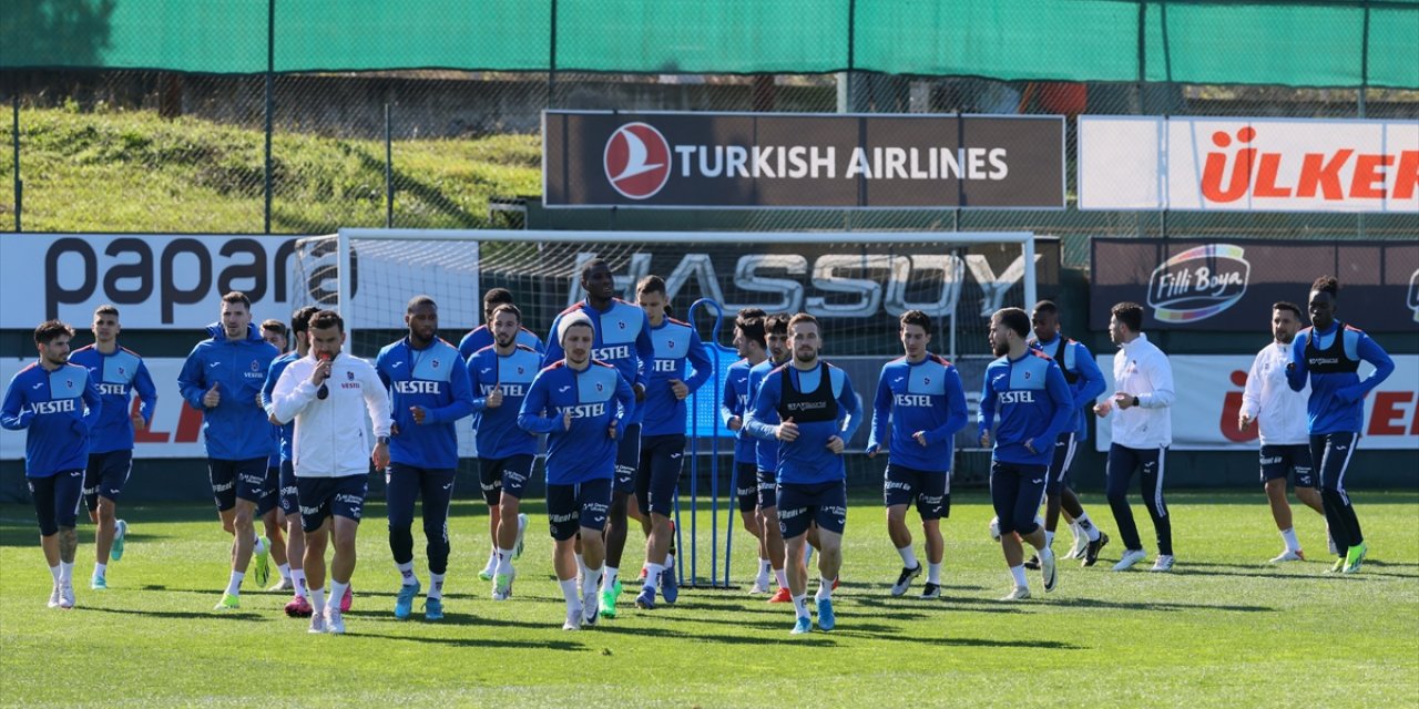 Trabzonspor'da Adana Demirspor maçı hazırlıkları devam ediyor