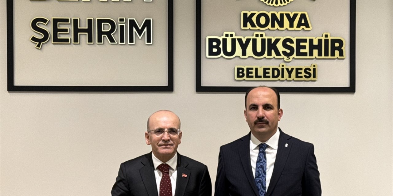 Hazine ve Maliye Bakanı Şimşek, Konya'da ziyaretlerde bulundu