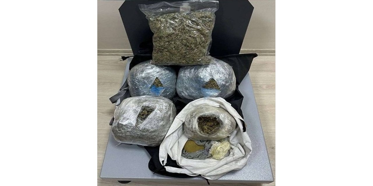 Bingöl'de 4 kilo 750 gram esrar ele geçirildi