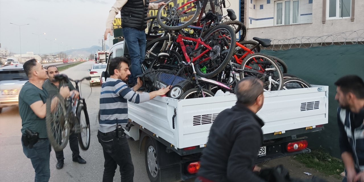 Bursa'da bisiklet hırsızlığına karışan 2 şüpheli tutuklandı