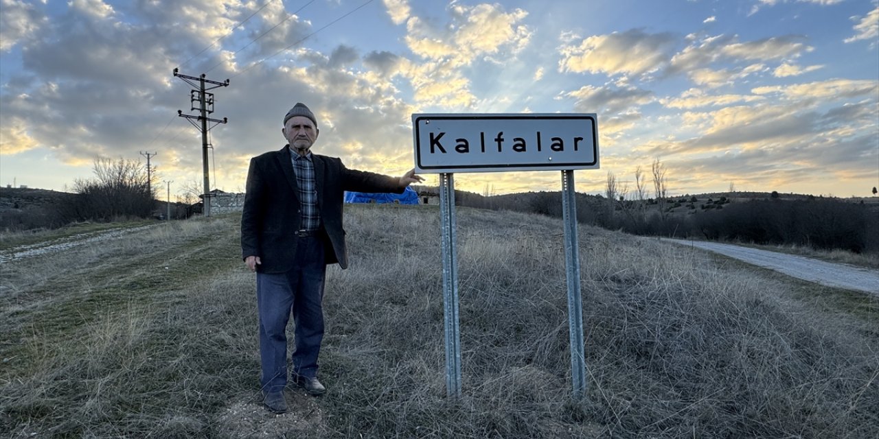 Kütahya'daki terk edilmiş köyde iki yıldır tek başına yaşıyor