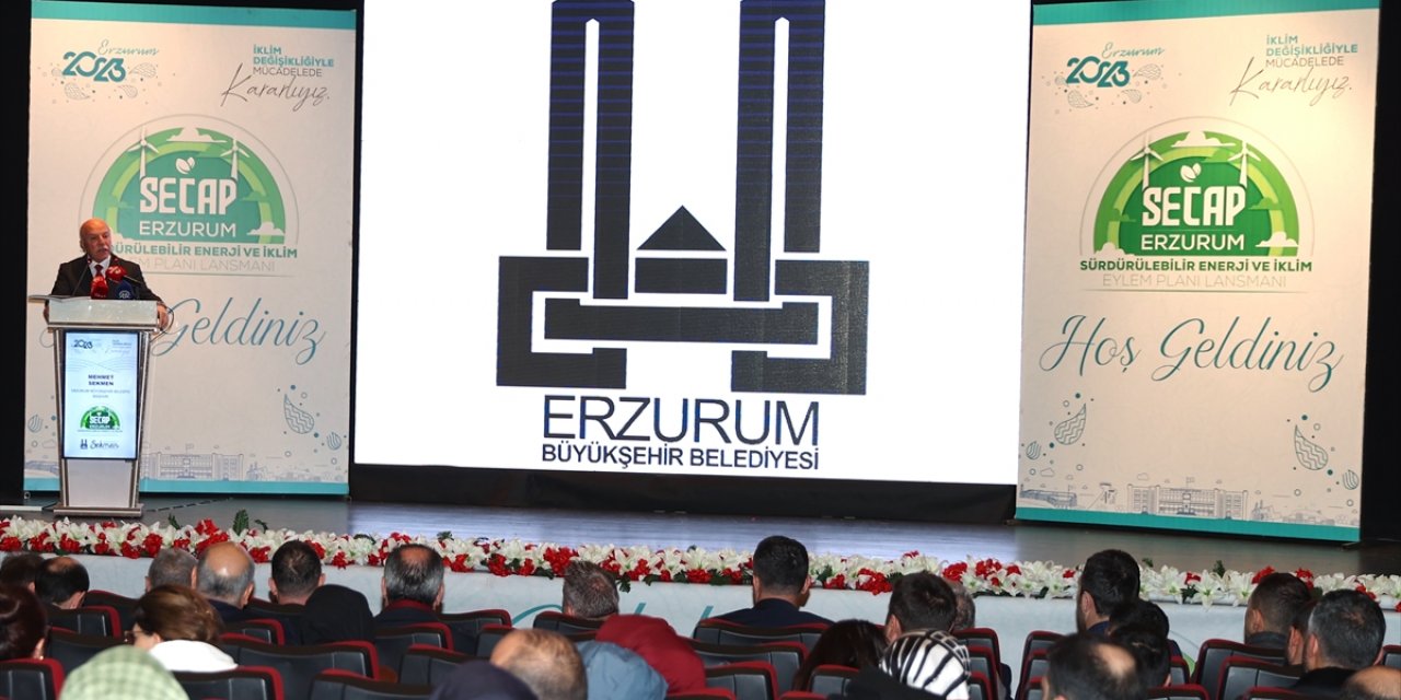 Erzurum'da "Sürdürülebilir Enerji ve İklim Eylem Planı Lansmanı" yapıldı