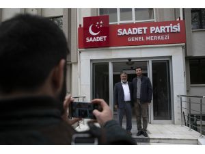 Saadet Partisi Genel Merkezinin tahliyesi