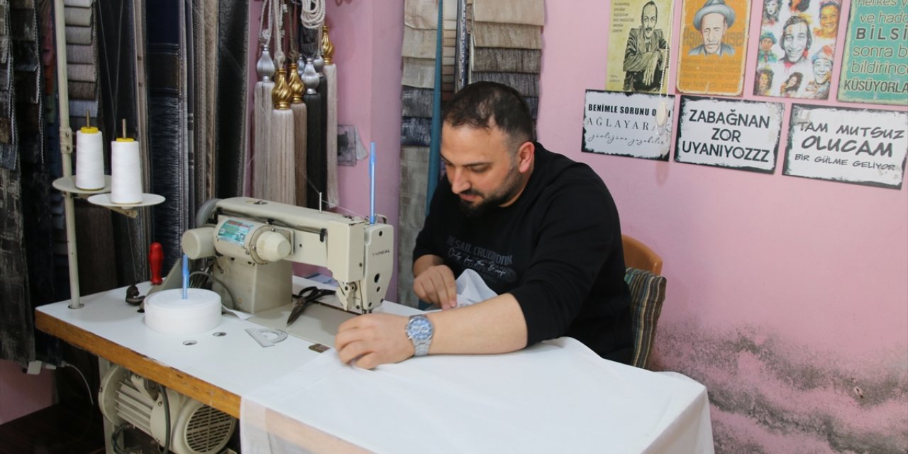 Enkazdan kurtarılan depremzede perdeci, bacağına takılan protezle hayata tutundu