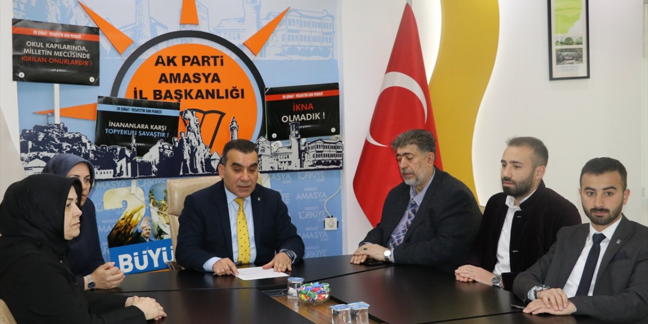 Samsun ve Amasya'da AK Parti teşkilatlarından 28 Şubat açıklaması