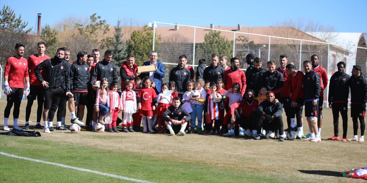 Sivasspor, Kasımpaşa maçı hazırlıklarını sürdürdü