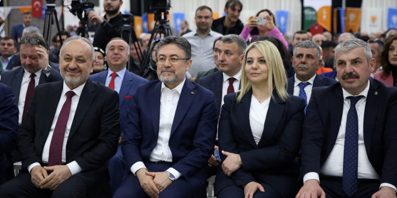 Tarım ve Orman Bakanı Yumaklı, "AK Parti Proje Tanıtım Lansmanı"nda konuştu: