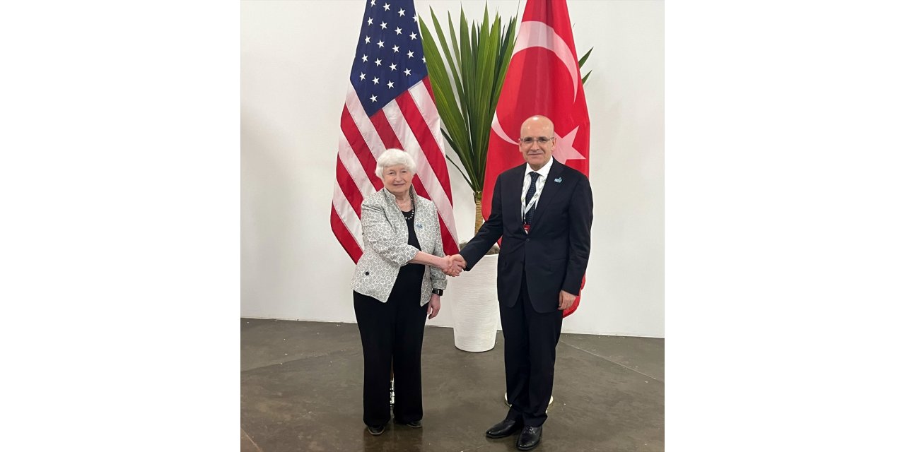 ABD Hazine Bakanı Yellen, Bakan Şimşek ve TCMB Başkanı Karahan ile görüştü
