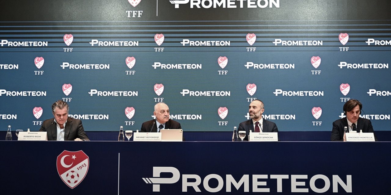 TFF ile Prometeon sponsorluk sözleşmesi imzaladı