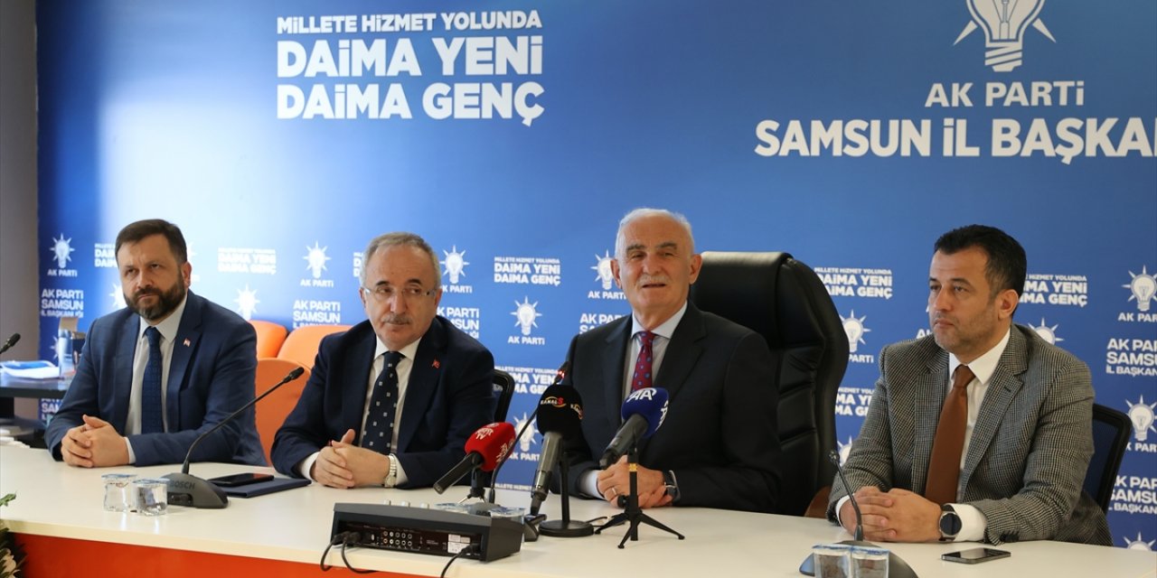 AK Parti Genel Başkan Yardımcısı Yılmaz, Samsun'da konuştu: