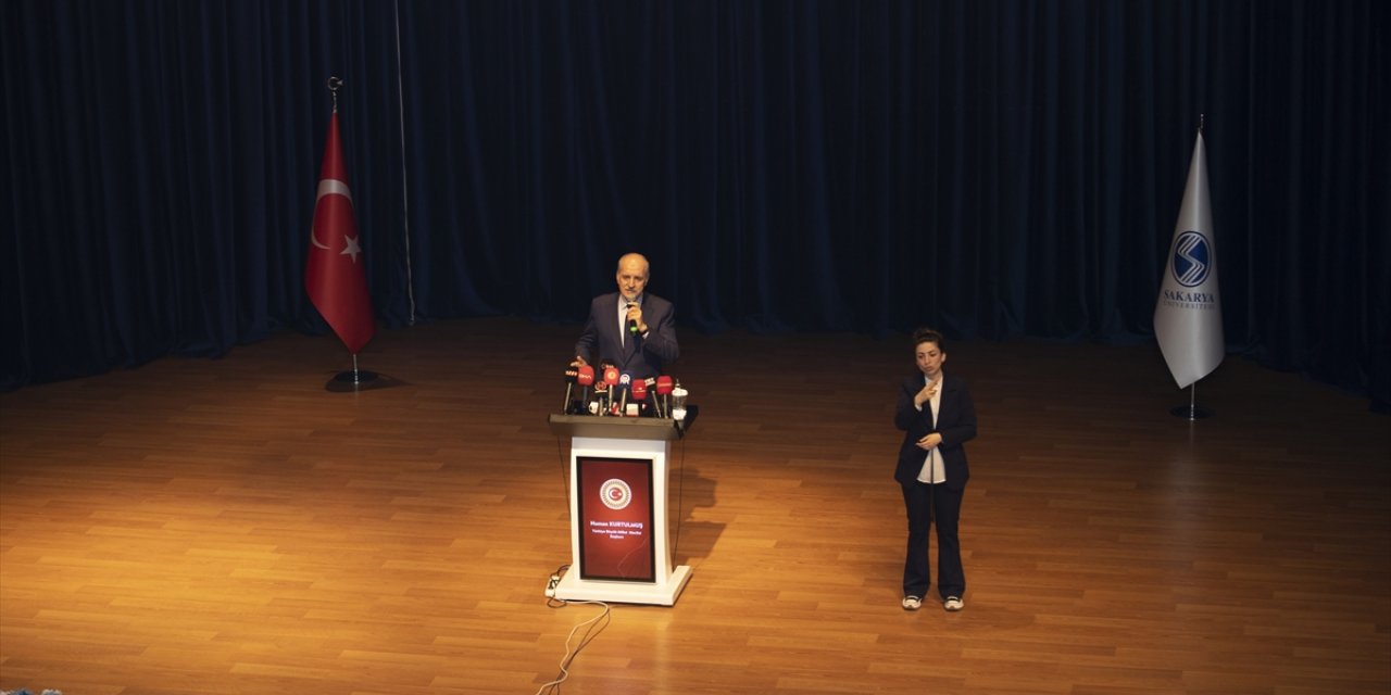 TBMM Başkanı Kurtulmuş, Sakarya'da 28 Şubat programında konuştu: