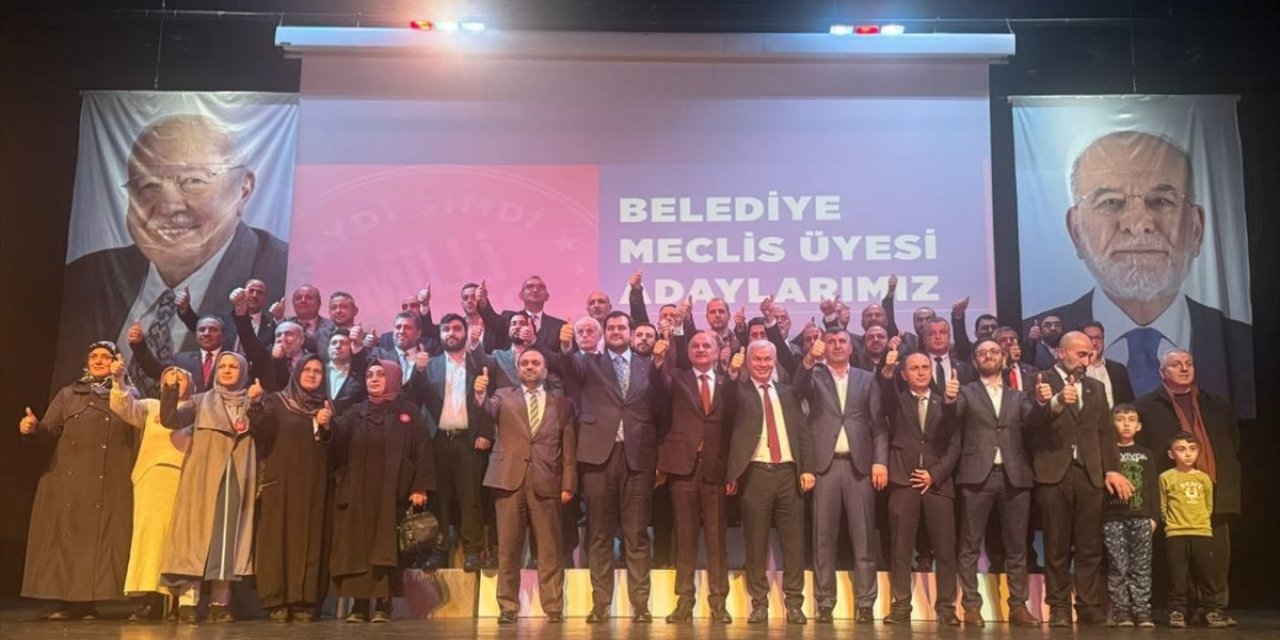 Saadet Partisi İBB Başkan adayı Aydın, Küçükçekmece'de aday tanıtım toplantısına katıldı: