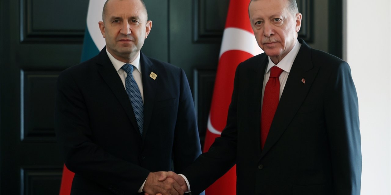 Cumhurbaşkanı Erdoğan, Bulgaristan Cumhurbaşkanı Radev ile görüştü