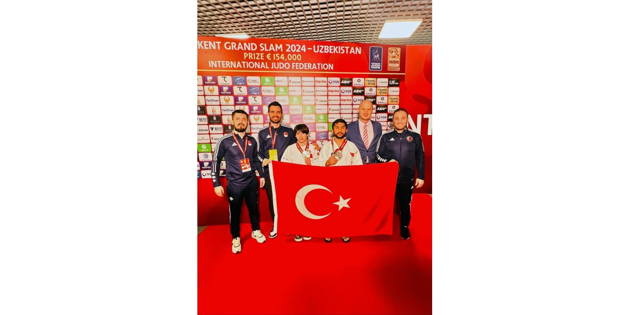 Milli judocular, Özbekistan'da 2 bronz madalya kazandı