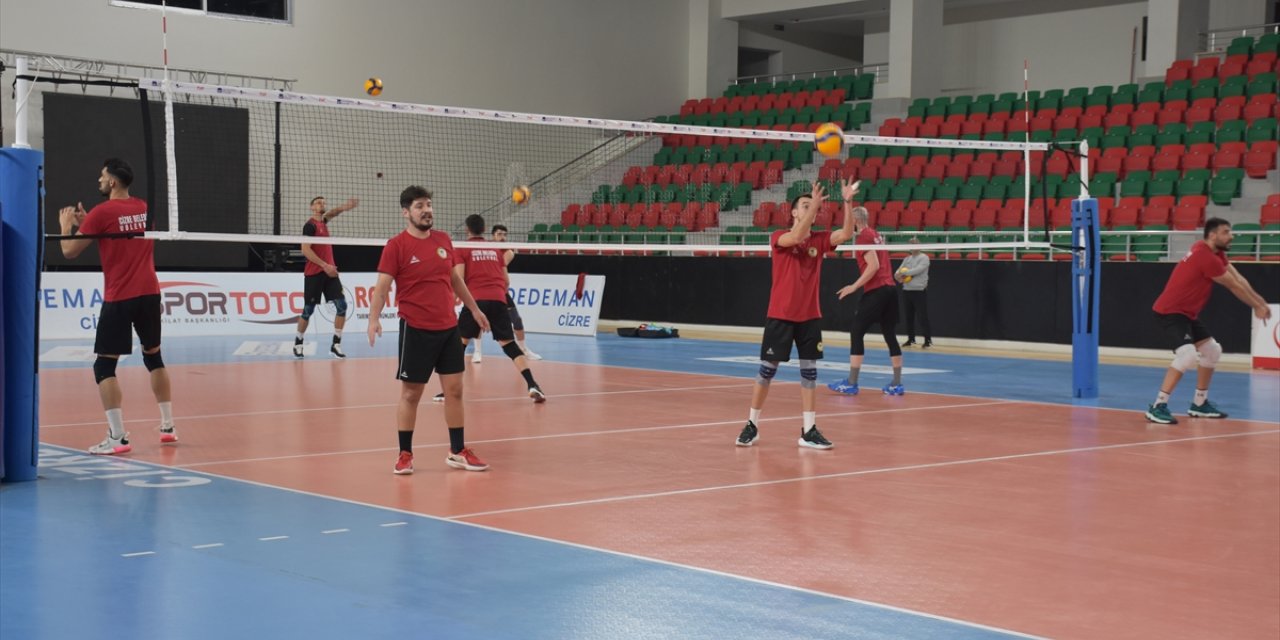 Cizre Belediyespor, Fenerbahçe Parolapara maçı hazırlıklarını tamamladı