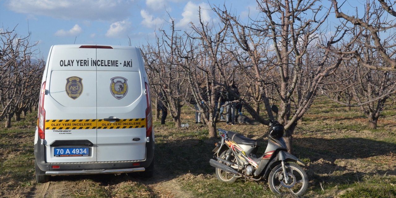 Karaman'da bir kişi bahçede ölü bulundu