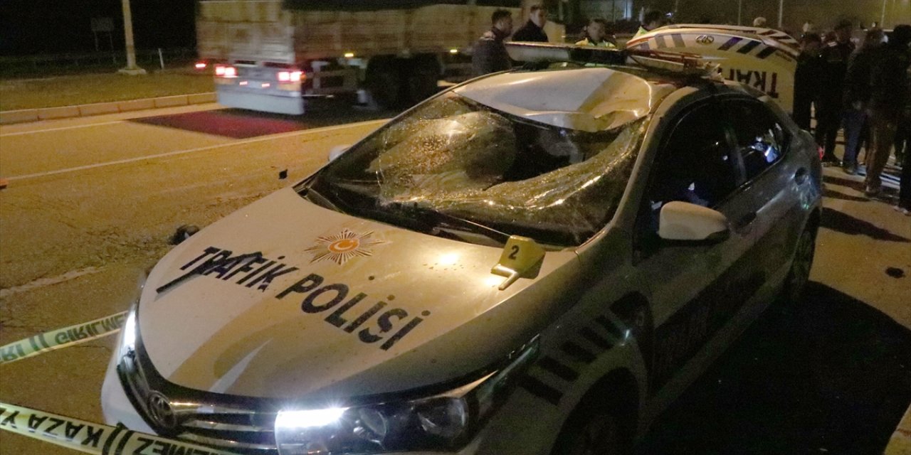 Samsun'da kaçan aracın çarptığı polis memuru şehit oldu