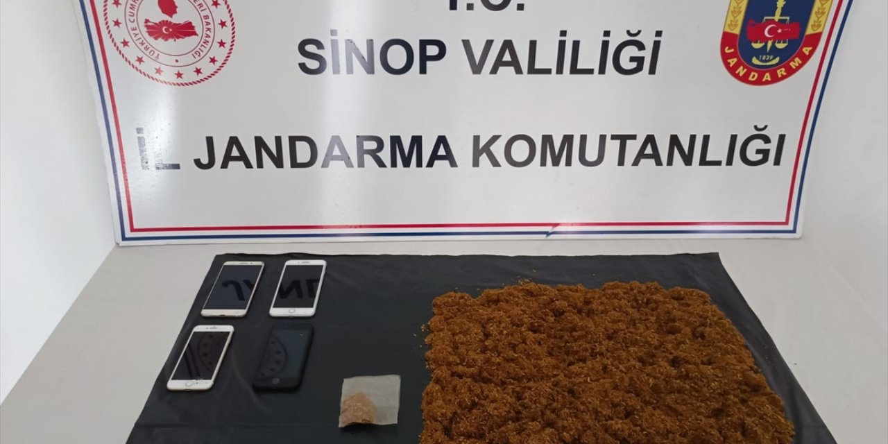 Sinop'taki uyuşturucu operasyonunda 2 kişi yakalandı