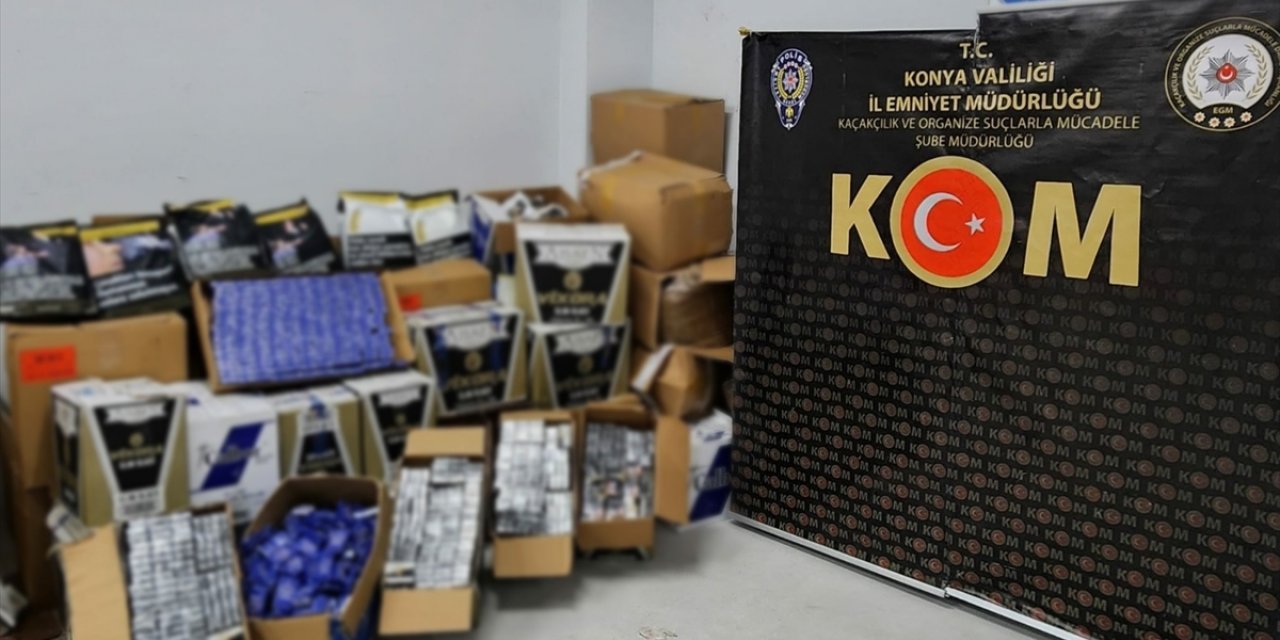 Konya'da kaçakçılık operasyonlarında 16 şüpheli yakalandı