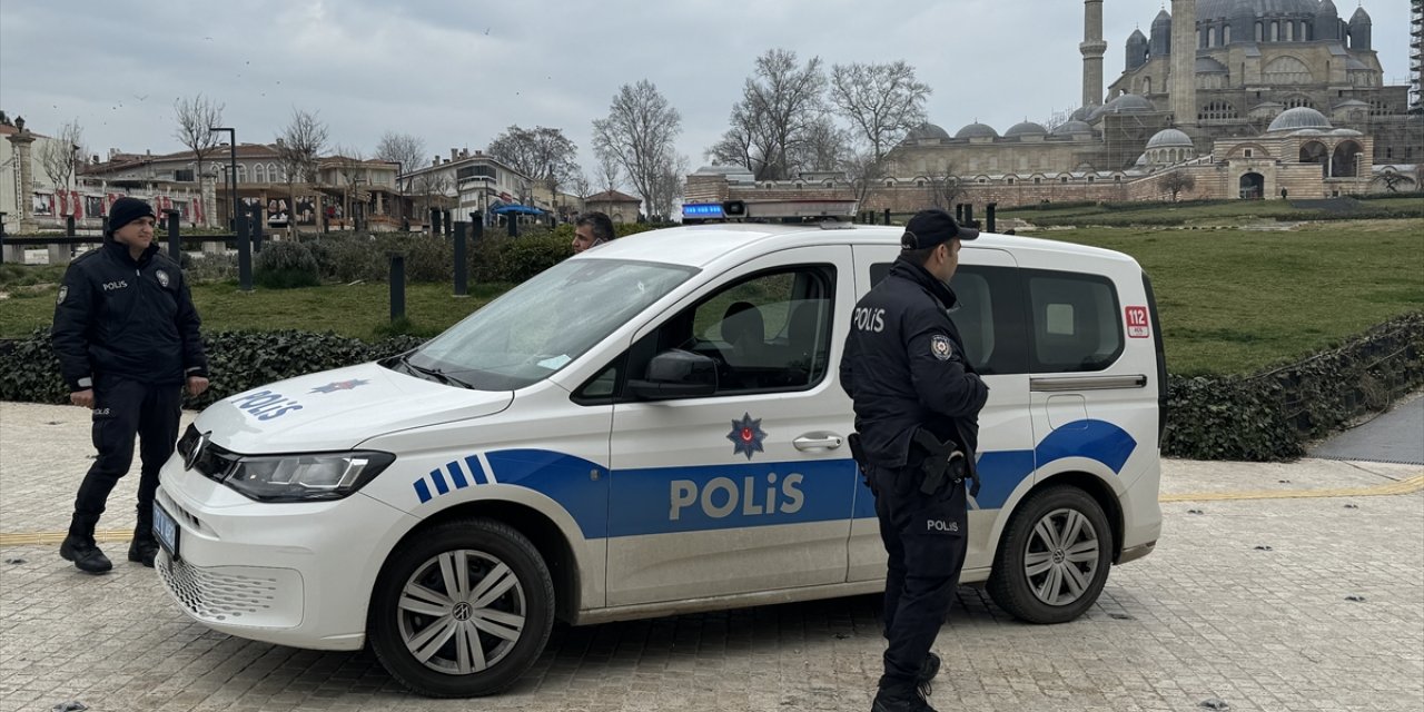 Edirne'de taksiciler arasında çıkan kavgada 1 kişi yaralandı